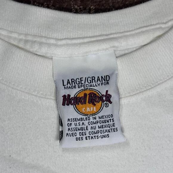 Hard Rock Café ☀️ “Cayman Islands” Classic Logo Tee – Size L - Picture 3 of 4
